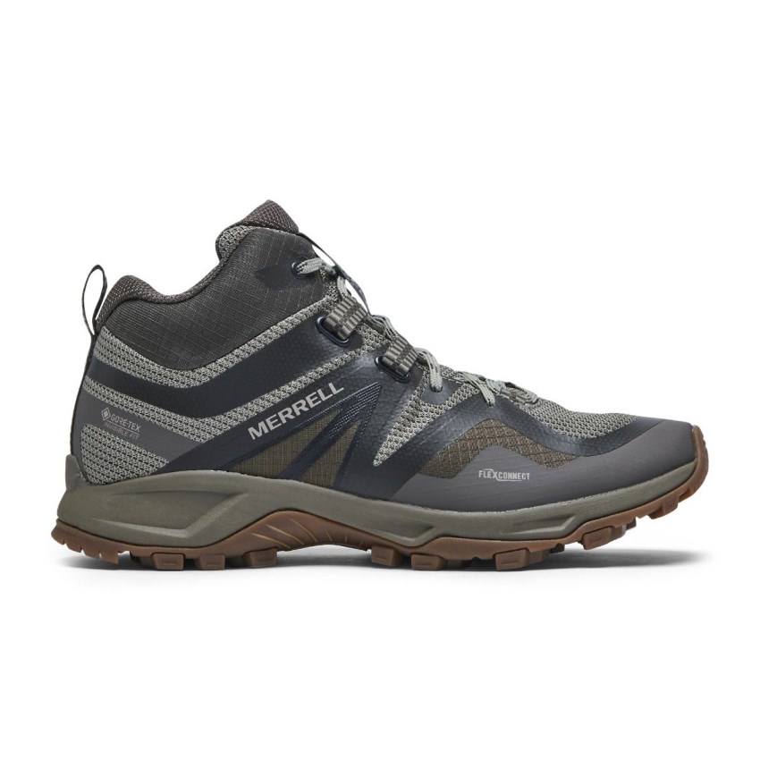 Chaussures Randonnée Merrell MQM Flex 2 Mid GORE-TEX Chocolat Homme | O.G.BBXH